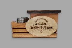 Ahşap Tek Taraflı Dispenser Menaj Takımı