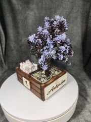 Cafe ve Restoran için Doğal Ahşap Menaj Takımı (Şekerlik, Peçetelik, Sosluk) - Model 5