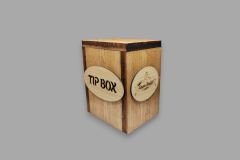 Model 1 - Ahşap Bahşiş Kutusu ( Tipbox )