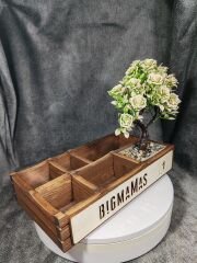 Cafe ve Restoran için Doğal Ahşap Menaj Takımı (Şekerlik, Peçetelik, Sosluk) - Model 13