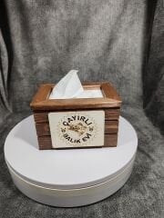 Cafe ve Restoran için Doğal Ahşap Menaj Takımı (Şekerlik, Peçetelik, Sosluk) - Model 21